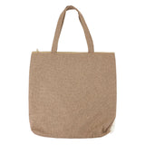 An officially licensed Miffy canvas tote bag with zipper closure.