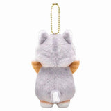 Cute Mofusand cat plush wearing wolf costume