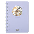 Officially licensed Mofusand spiral notebooks with die-cut peek-a-boo window covers displaying adorable kitten art