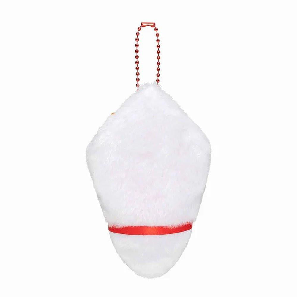 Kawaii Mofusand cat plush in swaddle key ring keychain stuffed animal