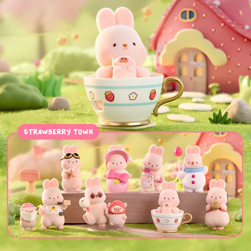 Momo Bunny Strawberry Town Figure Blind Box – Hello Discount Store