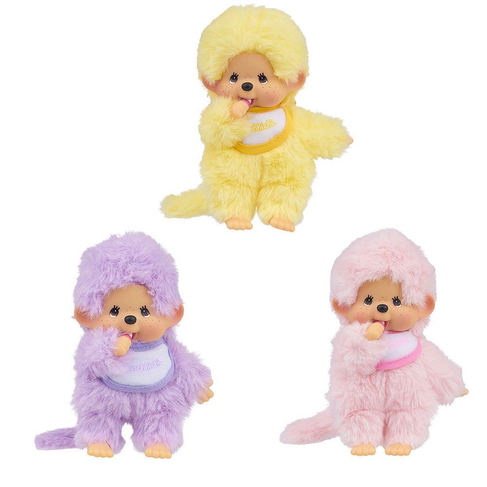 Monchhichi Beanies Pastel Color Plush - Official Sekiguchi