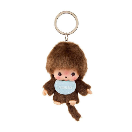 Bebichhichi Boy Keychain with signature light blue bib and playful expression — he’s the perfect fun companion for your keys, bag, or backpack, and comes in an adorably tiny size that fits right in your hand!