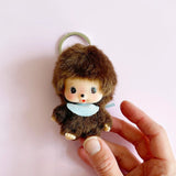 Bebichhichi Boy Keychain with signature light blue bib and playful expression — he’s the perfect fun companion for your keys, bag, or backpack, and comes in an adorably tiny size that fits right in your hand!