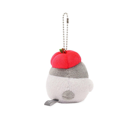 Soothing Koupen Chan "Positive Penguin" apple mascot for emotional support and anxiety relief. This portable healing plush acts as a functional self-care tool, bringing a sense of cozy joy and mindfulness to your daily routine during commute or travel.