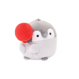 Symbolic "Congratulations" gift: Koupen Chan holding a red balloon plushie. An ideal birthday surprise, graduation gift, or new job celebration present for coworkers and friends. A thoughtful way to share happiness and emotional support. Official licensed, Spiralcute. 