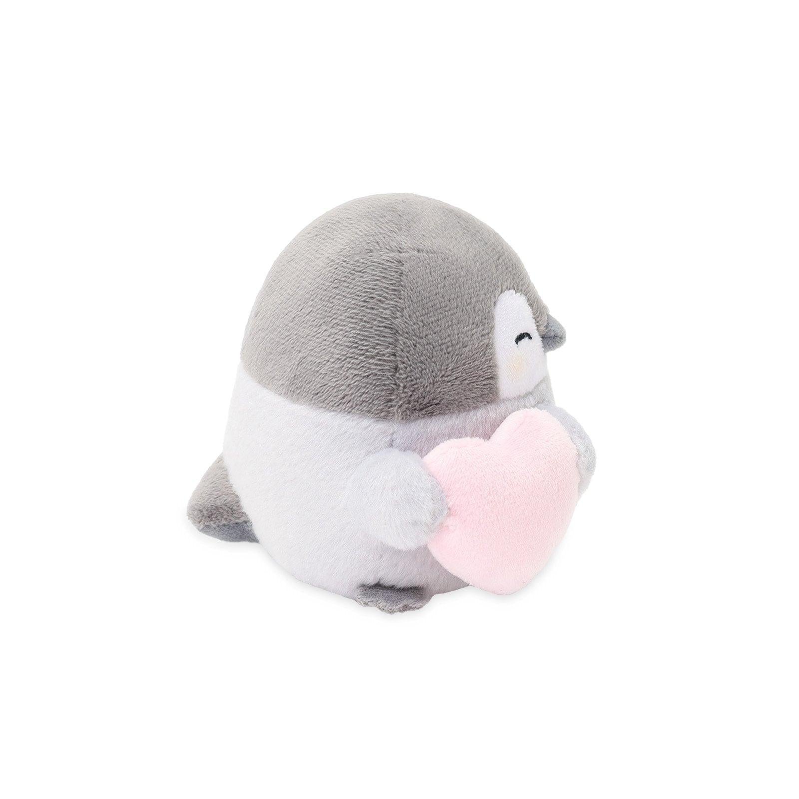 Koupen Chan Pink Heart Penguin Plush Mascot Keychain Charm