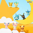 Officially licensed Pokemon Eevolutions Palmsize Wonders Vol. 2 mystery capsules  featuring Umbreon, Vaporeon, Espeon, Leafeon, Glaceon, Sylveon, Flareon, and Jolteon