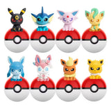 Officially licensed Pokemon Eevolutions Palmsize Wonders Vol. 2 mystery capsules  featuring Umbreon, Vaporeon, Espeon, Leafeon, Glaceon, Sylveon, Flareon, and Jolteon