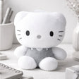 An officially licensed Sanrio Dear Daniel plush doll dressed in a grey outfit