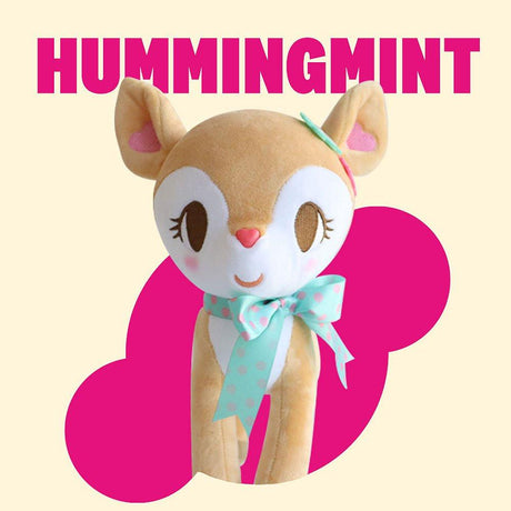 Officially Licensed Sanrio Hummingmint deer Plush! Perfect for displaying or gifting to Sanrio fans of all ages.
