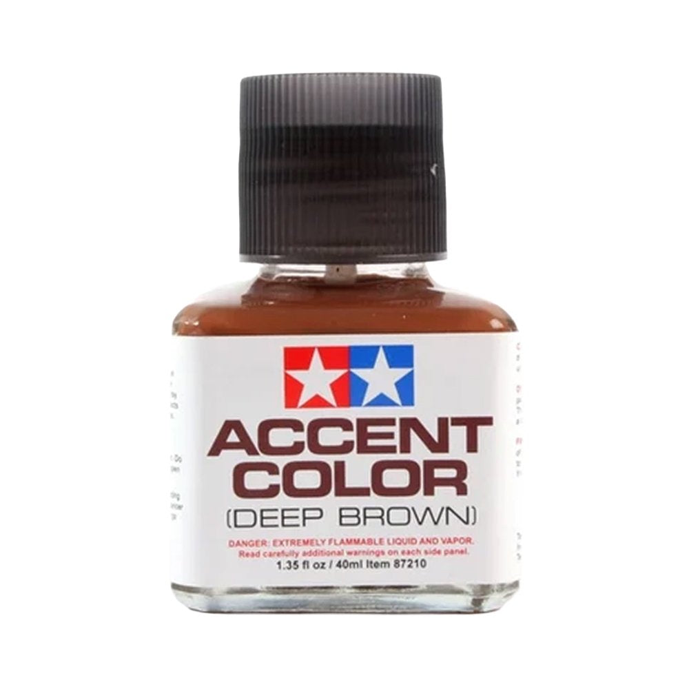 Tamiya Panel Line Accent Color that is ideal for highlighting panel lines and other details to give your model a more realistic depth
