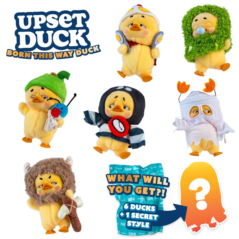 UpsetDuck Born This Way Figure Keychain Blind Box – Hello Discount