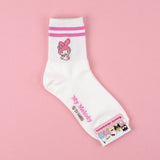 Sanrio Striped Crew Socks