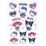 Sanrio Girls Group Temporary Tattoo Sheet