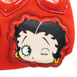 Whatever! Makes You Happy x Betty Boop Padded Nylon Baguette w/ Webbing Strap