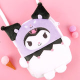 Sanrio Kuromi Bestie Plush Crossbody Bag