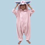 Pokemon Espeon Kids Costume Kigurumi Jumpsuit