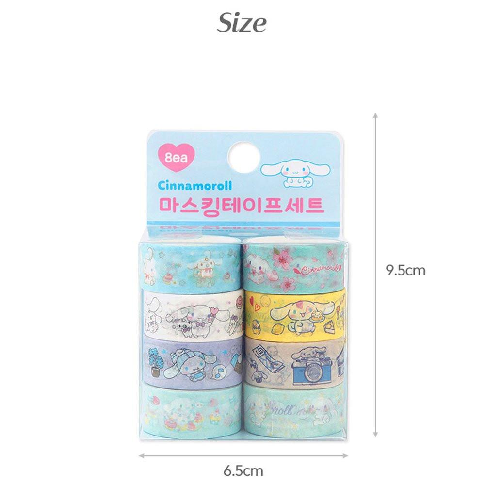 8-in-1] Sanrio Cinnamoroll Assorted Masking Tape – Hello Discount