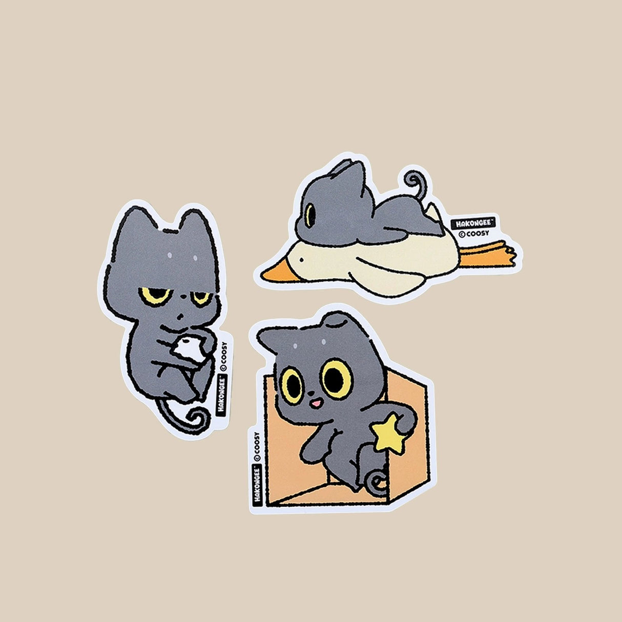 Hakongee Sticker Pack : Assorted Ver.1