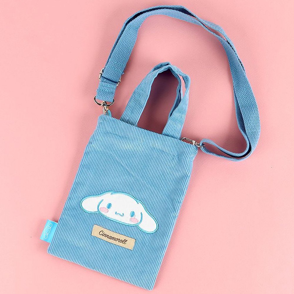 Sanrio Corduroy Crossbody Bag