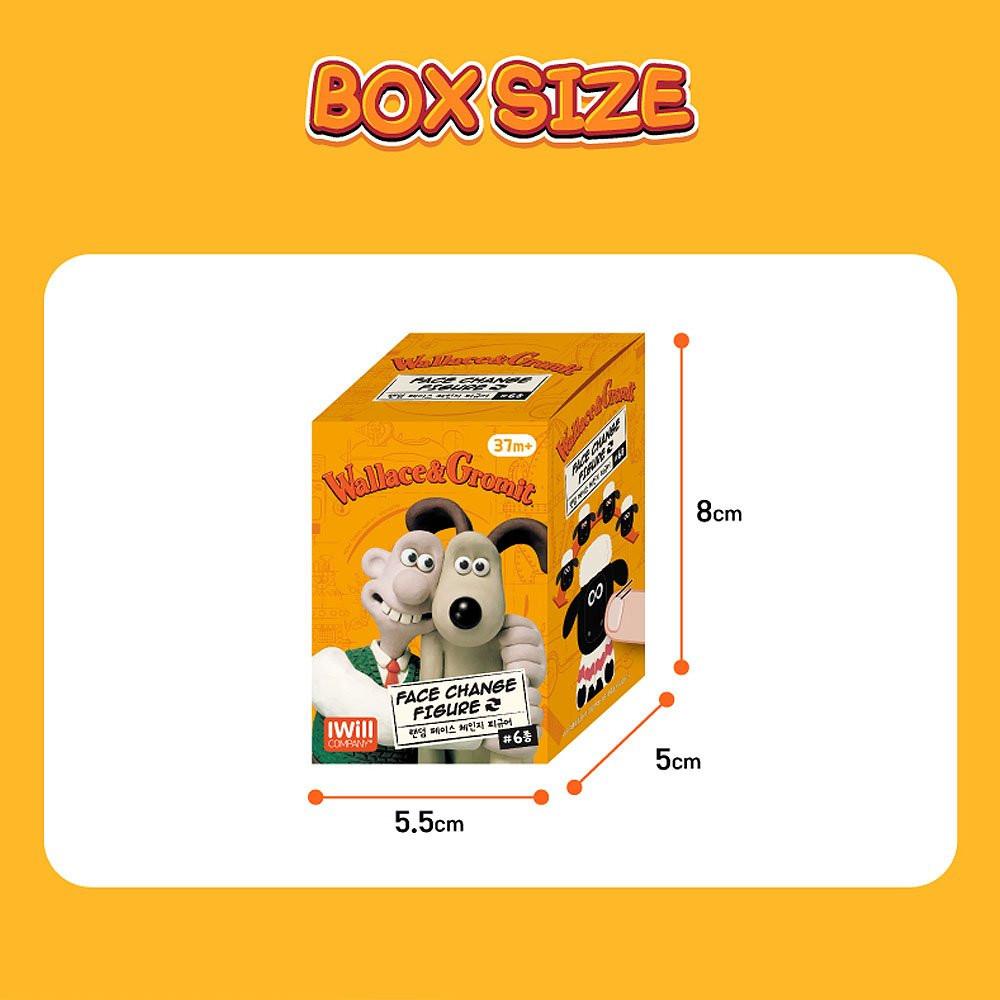 Wallace & Gromit Face Change Random Figure – Hello Discount Store