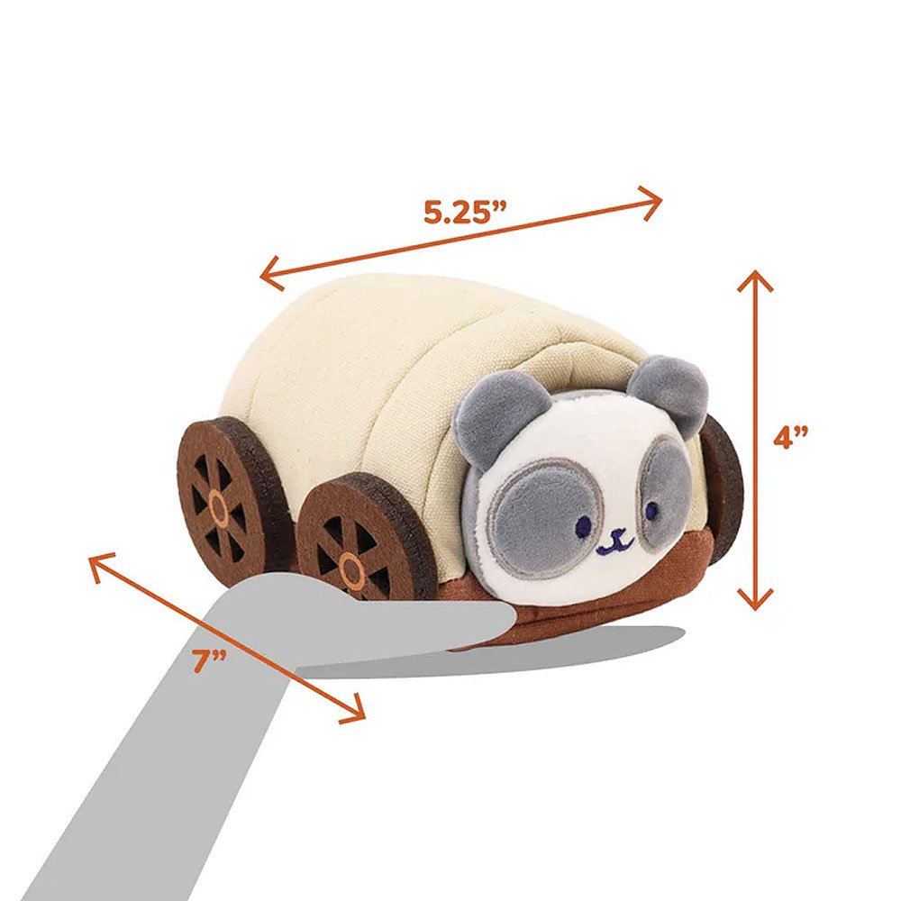 Anirollz Western Wagon Pandaroll Small Outfitz Plush
