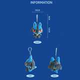 Pokemon Cutie-Pop Lucario Clip-On Plush