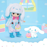 Cute Little Mimi doll in Sanrio Cinnamoroll character-themed costume