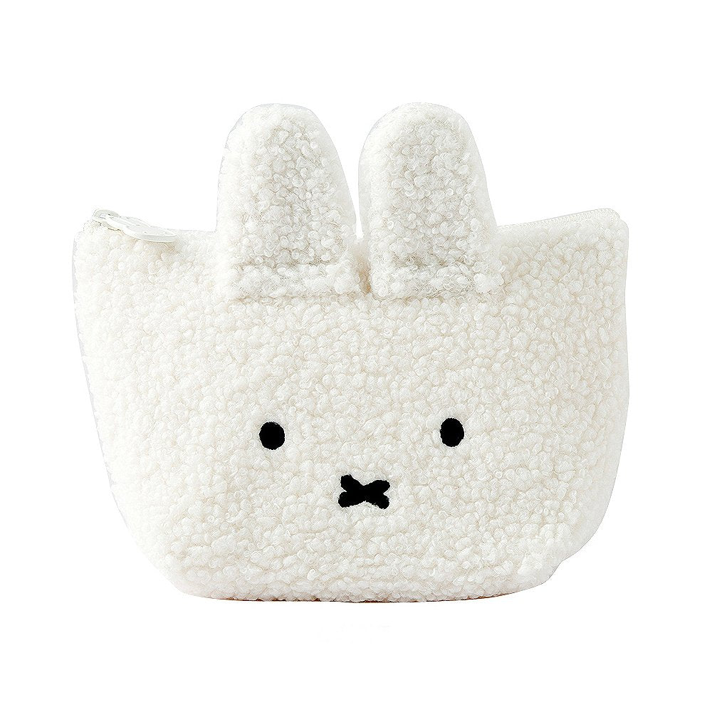 Miffy Face Curly Texture Pouch