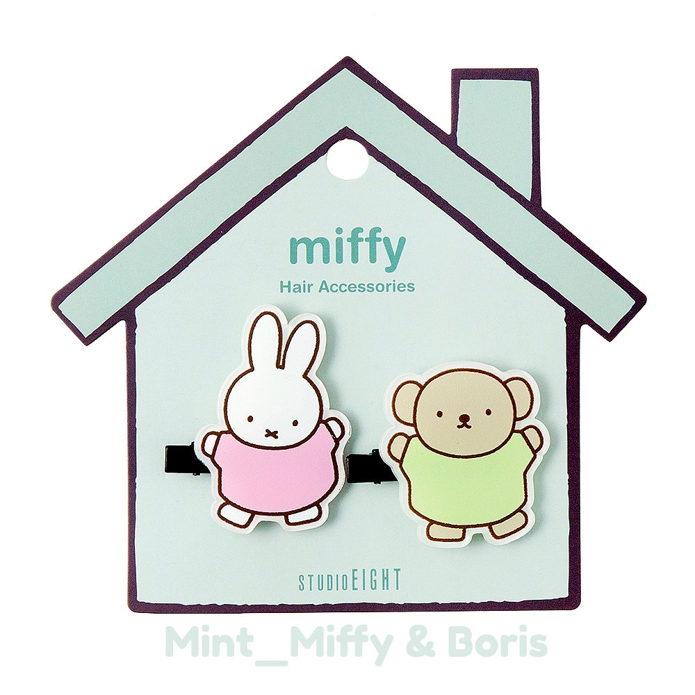 Miffy and Boris Acrylic Hair Pin