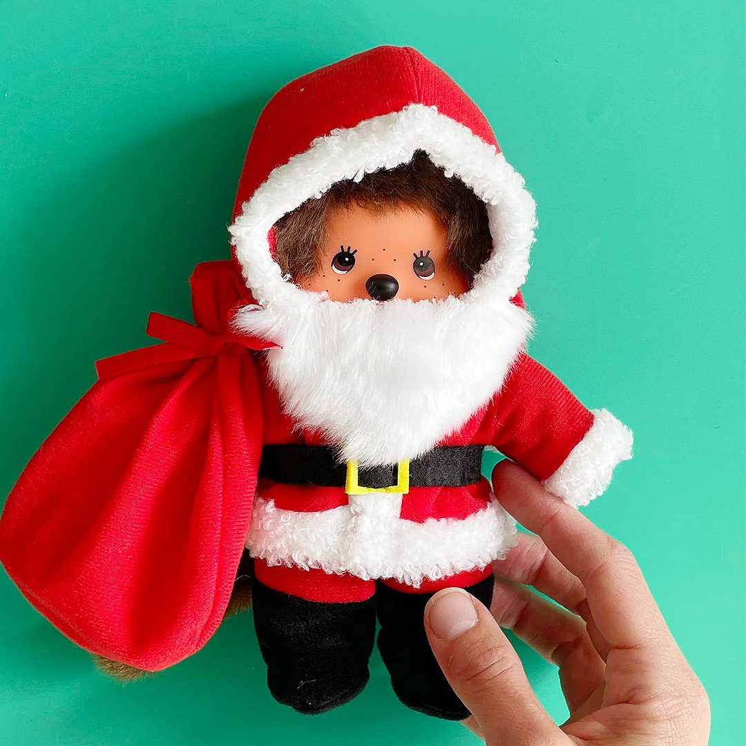 Officially licensed by Sekiguchi Japan, Limited Edition Mochhichi boy Santa clause, ideas holiday gift or collectible figures with guaranteed authenticity.