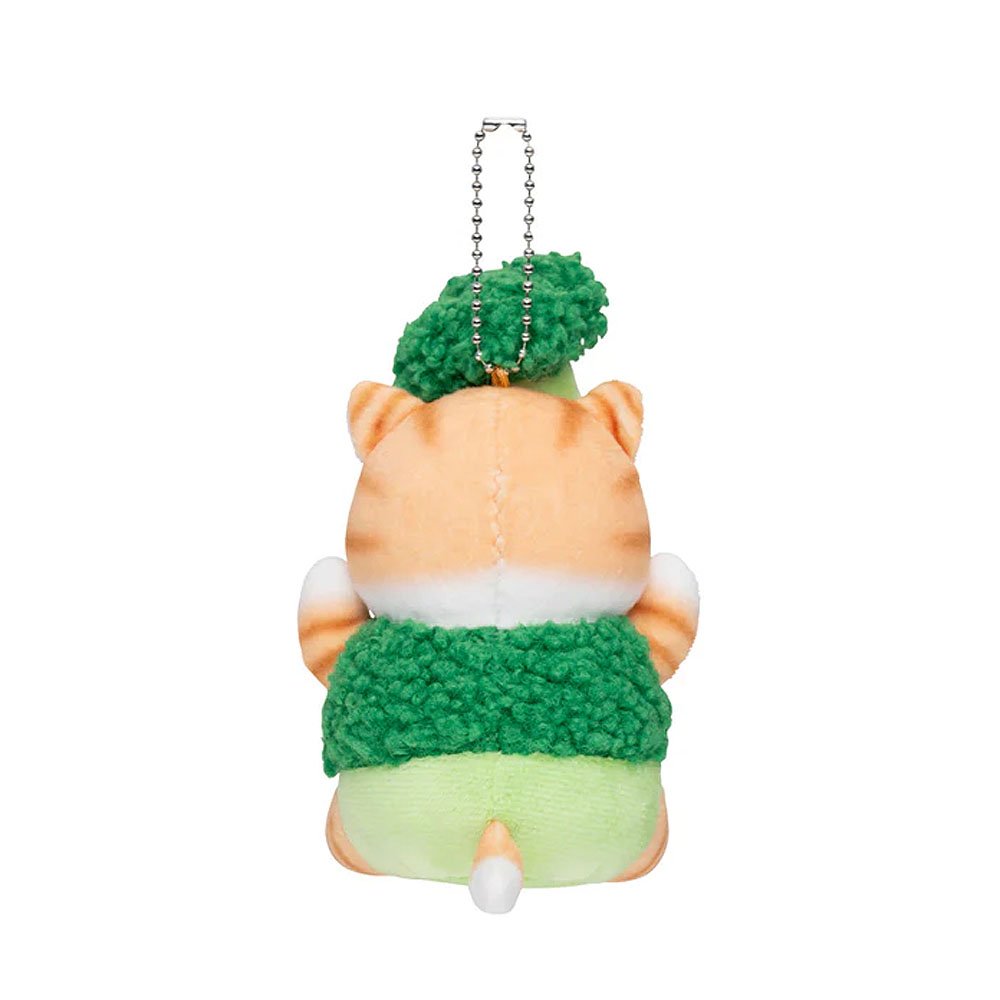 Mofusand Harvested Mascot Plush Keychain :Broccoli-Cute Japanese
