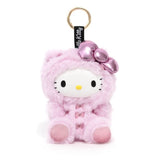 Sanrio Hello Kitty Plushie Pops Lovely Pink Plush Mascot Clip-on Keychain