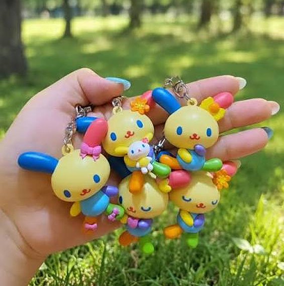 Sanrio Usahana Lovely Figure Secret Keychain