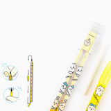 Chiikawa and Friends Cartridge Pencil and Eraser Stationery Set