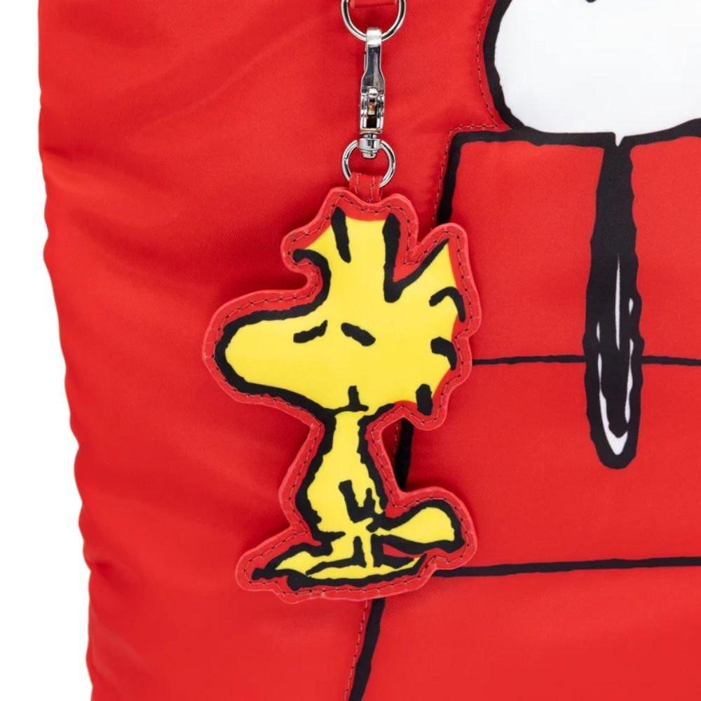 Whatever! Makes You Happy x Peanuts 75th Anniversary Snoopy House Padded Nylon Tote Bag