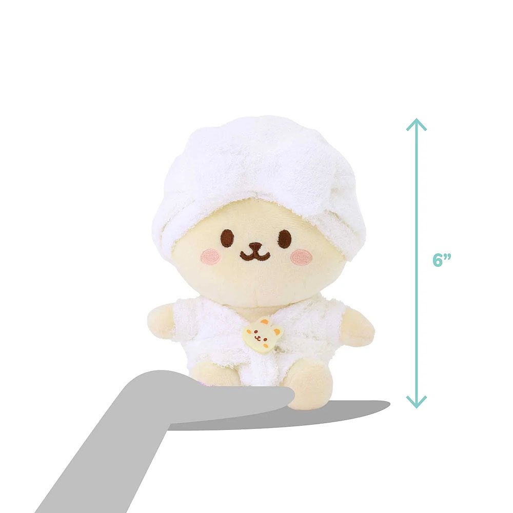 Anirollz Spa Bunniroll 6" Small Sitting Plush