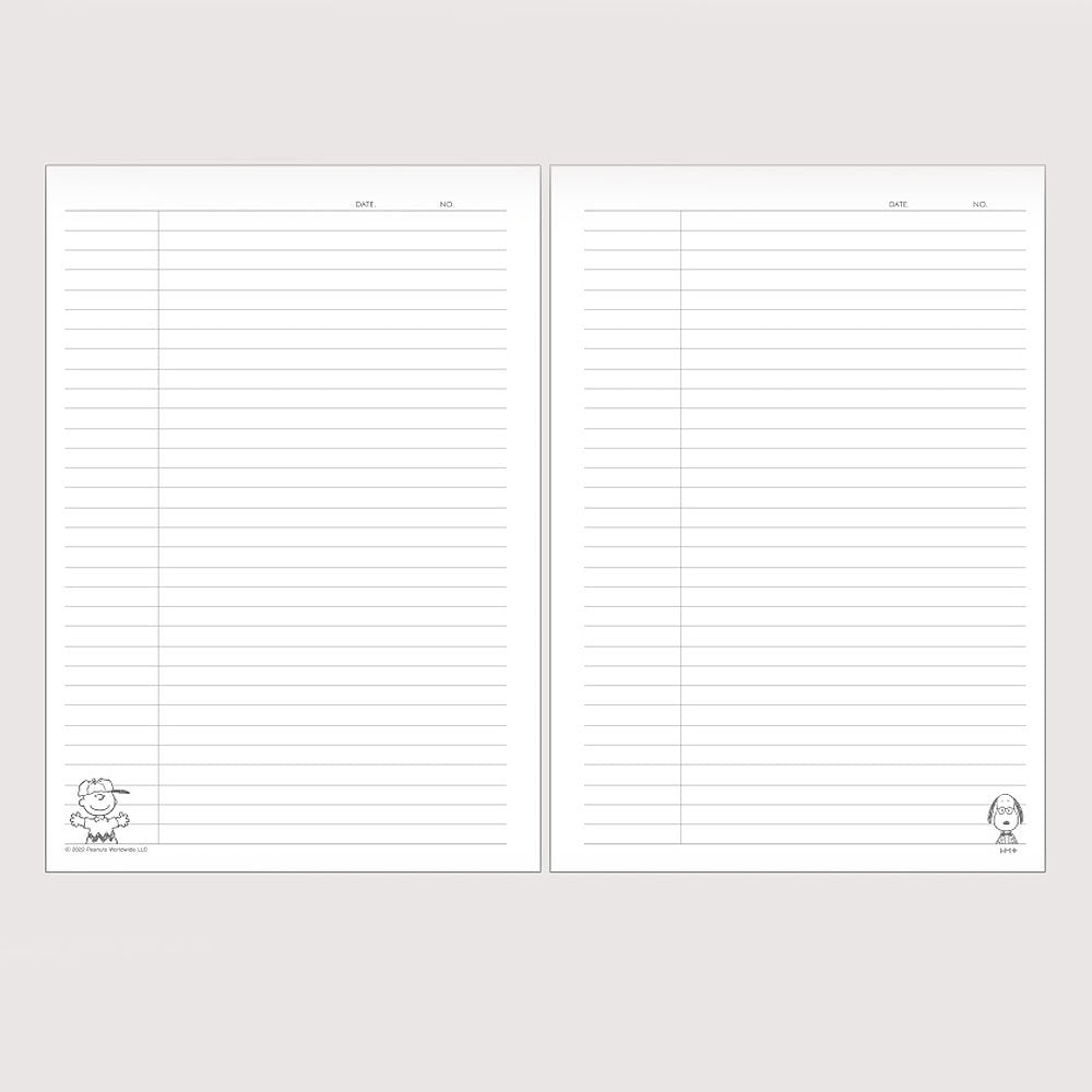 Peanuts Snoopy Campus Ruled Notebook