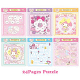 My Melody Puzzle Sticker Book