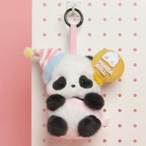 Panda Roll Party Plush Blind Box Keychain