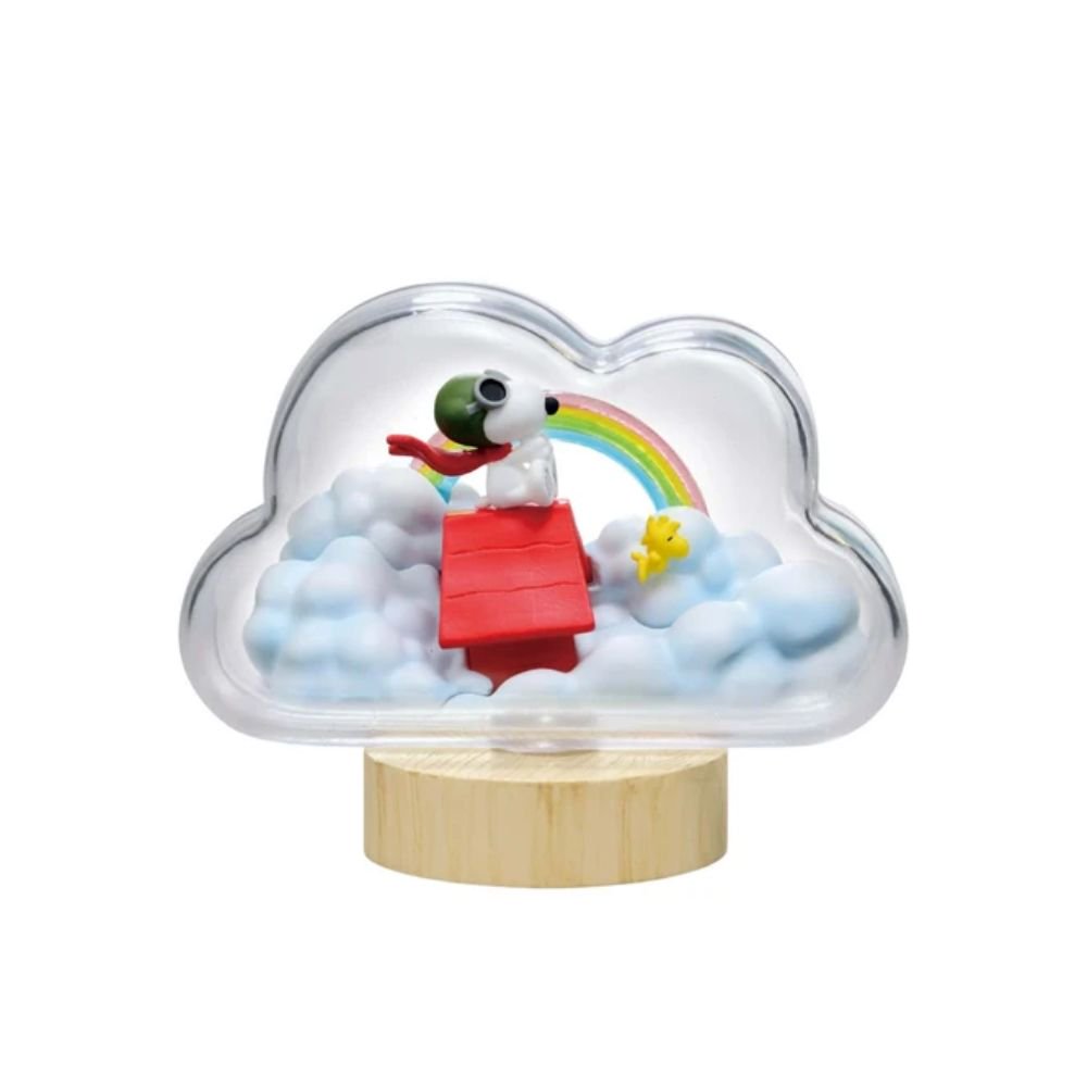 Re-Ment Peanuts Snoopy Weather Terrarium Figure Blind Box