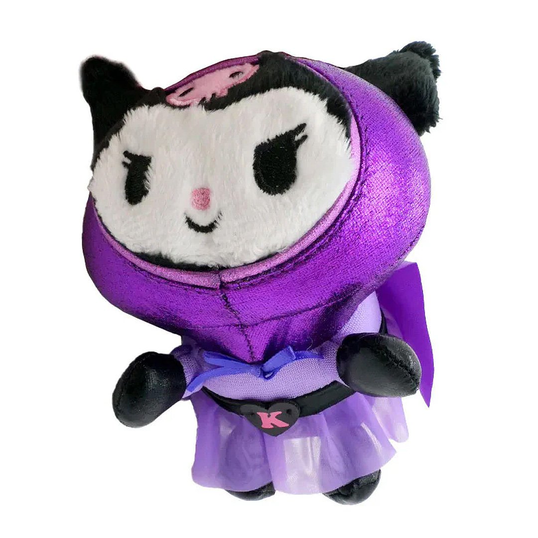 Sanrio Kuromi Super Hero Mascot Clip-On Plush Keychain – Hello
