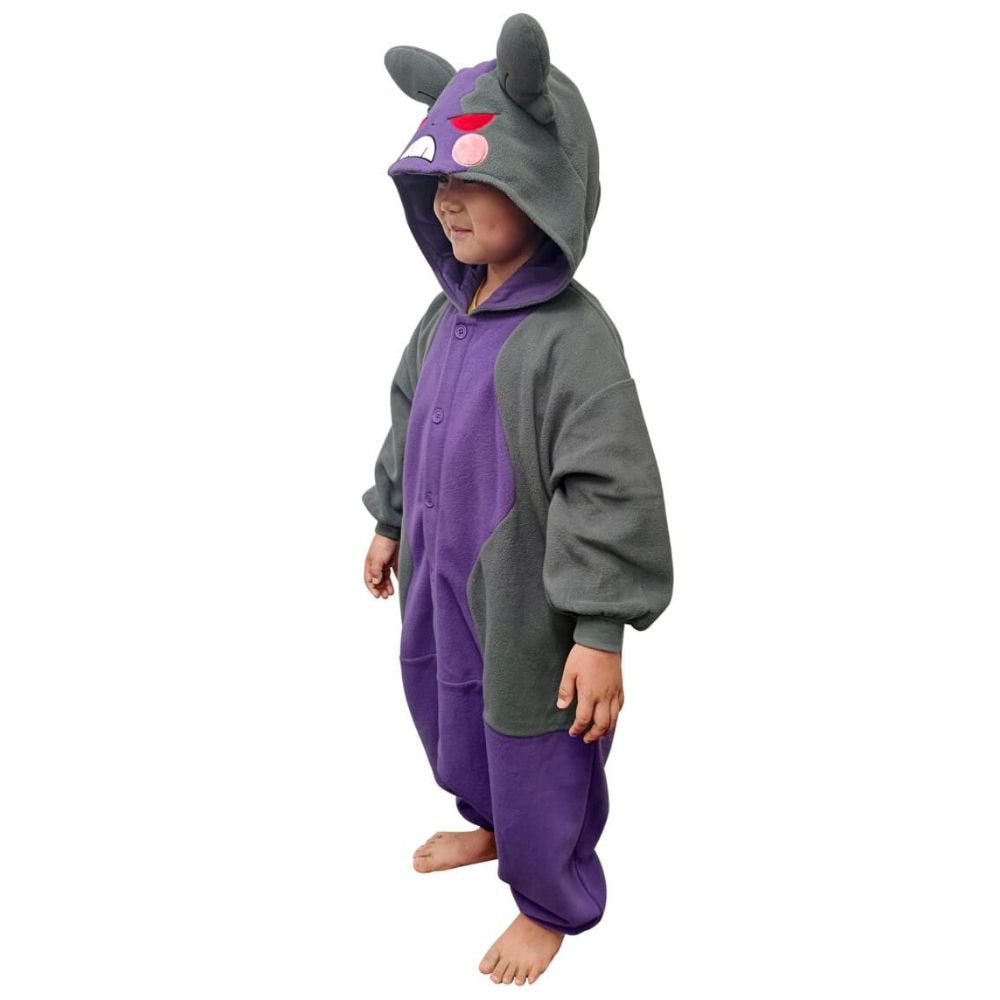 Pokemon Morpeko Kids Costume Kigurumi Hangry Jumpsuit