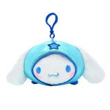 Sanrio Cinnamoroll Super Hero Mascot Clip-On Plush Keychain