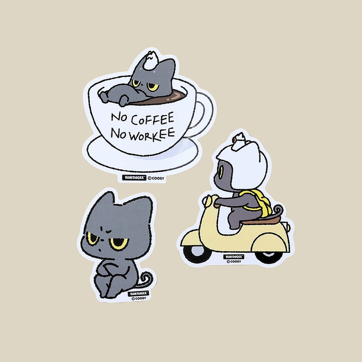 Hakongee Sticker Pack : Assorted Ver.2