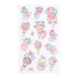 Sanrio My Melody Sticker Sheet :Ice Cream Party