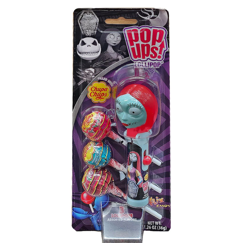 The Nightmare Before Christmas Pop Ups 3 Chupa Chups Lollipops