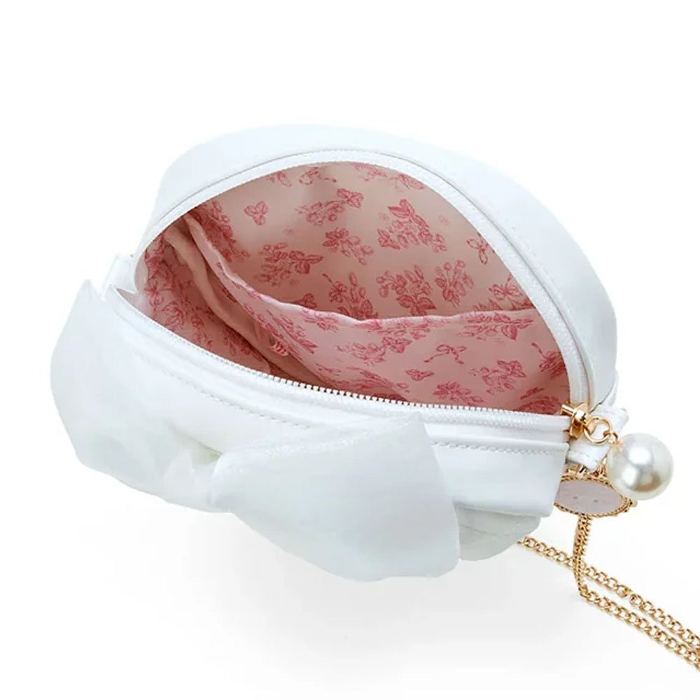 Sanrio My Melody Strawberry Crossbody Bag :White Strawberry