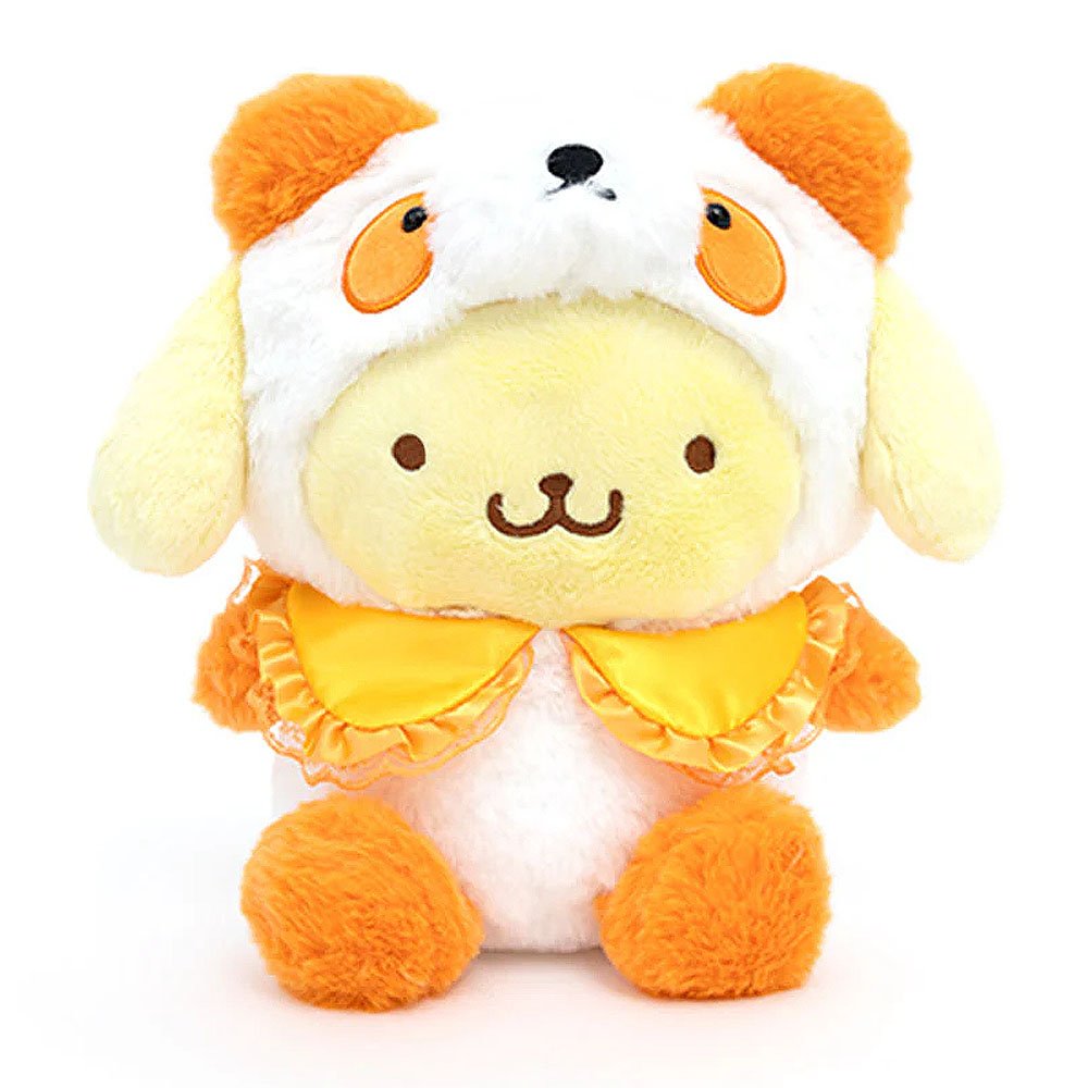 MediumRaspberryRipplePompomぬいぐるみ Pompompurin Orange Panda 10
